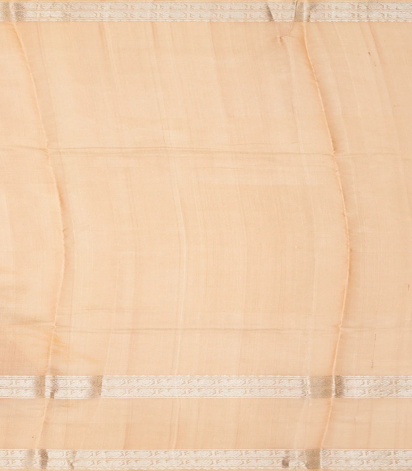 Peach Handloom Chirala Soft Silk Saree With Annam Motifs-Peach