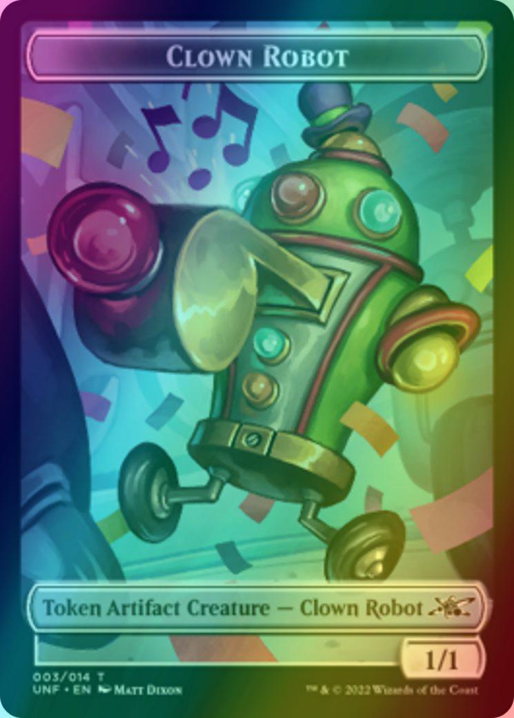 Balloon Token (07) // Clown Robot Token (03) [Unfinity: Tokens] [Foil]