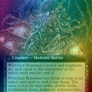 Altar of the Wretched // Wretched Bonemass [22] [Extended Art] [The Lost Caverns of Ixalan: Commander] [Foil]