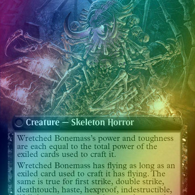 Altar of the Wretched // Wretched Bonemass [22] [Extended Art] [The Lost Caverns of Ixalan: Commander] [Foil]