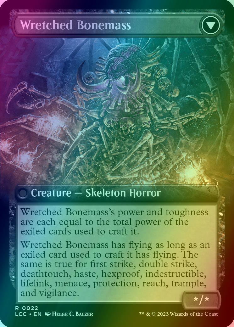 Altar of the Wretched // Wretched Bonemass [22] [Extended Art] [The Lost Caverns of Ixalan: Commander] [Foil]