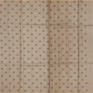 Maroon Handloom Plain Tussar Silk Saree With Printed Pallu