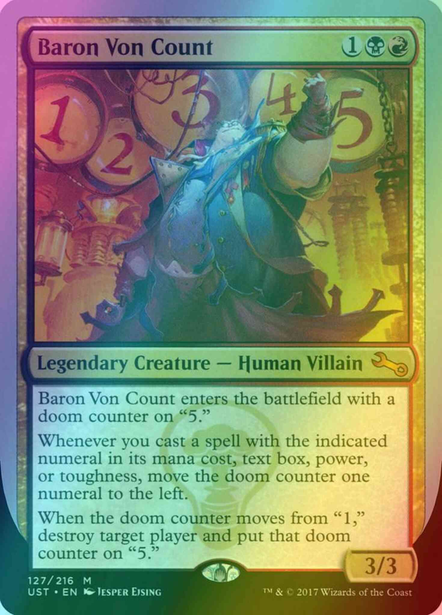 Baron Von Count [127] [Unstable] [Foil]