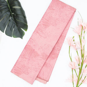 Baby Pink Handloom Kanchipuram Silk Saree With Abstract Motifs