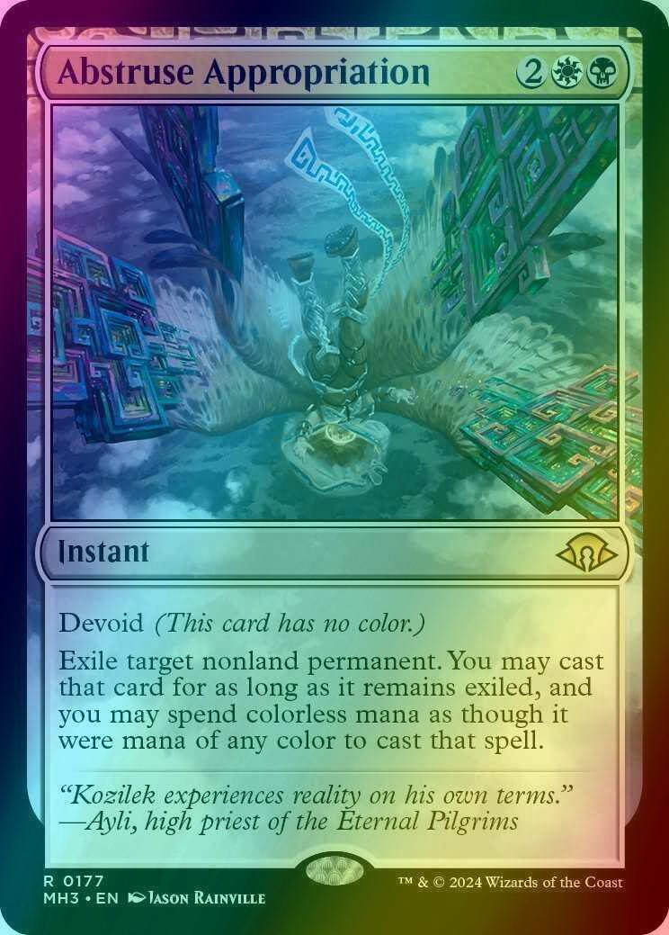 Abstruse Appropriation [177] [Modern Horizons 3] [Foil]