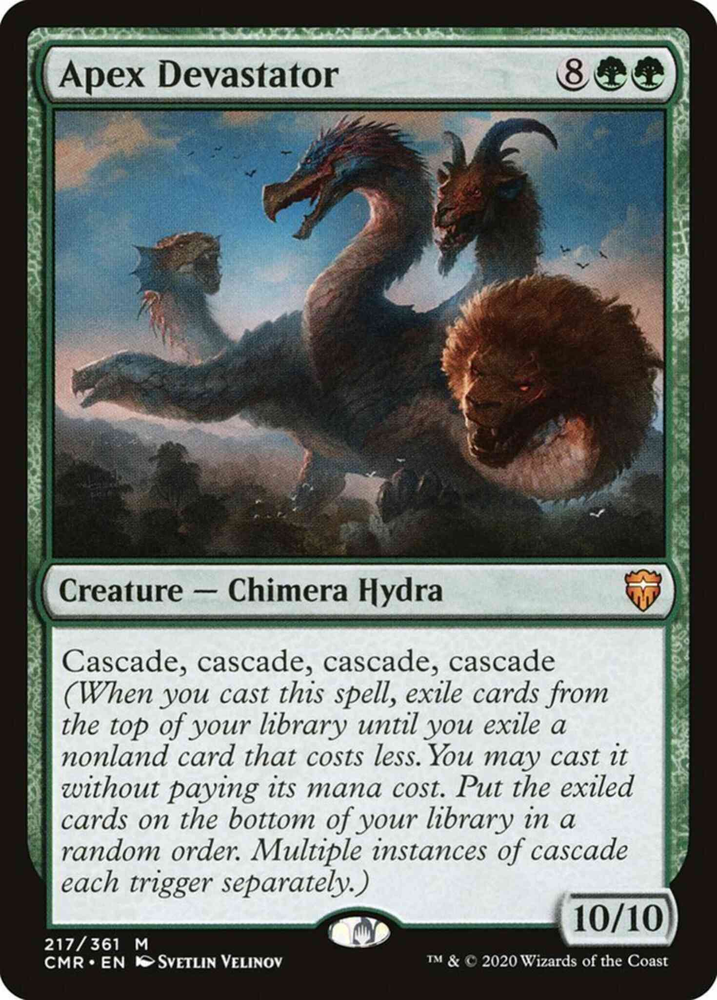Apex Devastator [217] [Commander Legends] [Non-Foil]