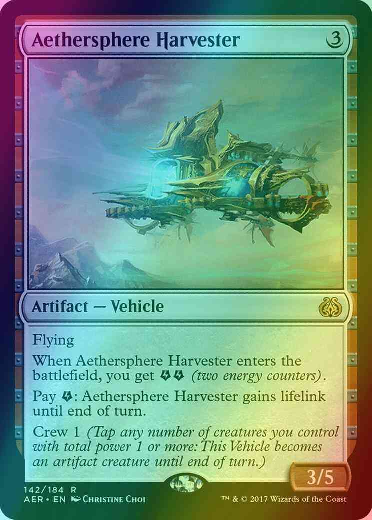 Aethersphere Harvester [142] [Aether Revolt] [Foil]