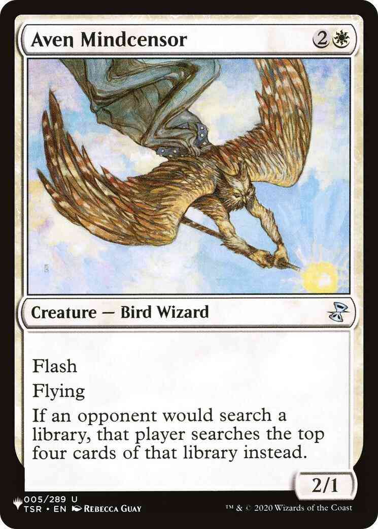 Aven Mindcensor [TSR-5] [The List] [Non-Foil]