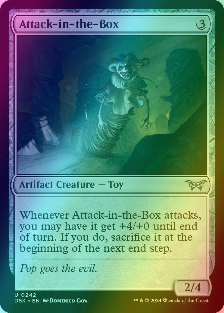 Attack-in-the-Box [242] [Duskmourn: House of Horror] [Foil]
