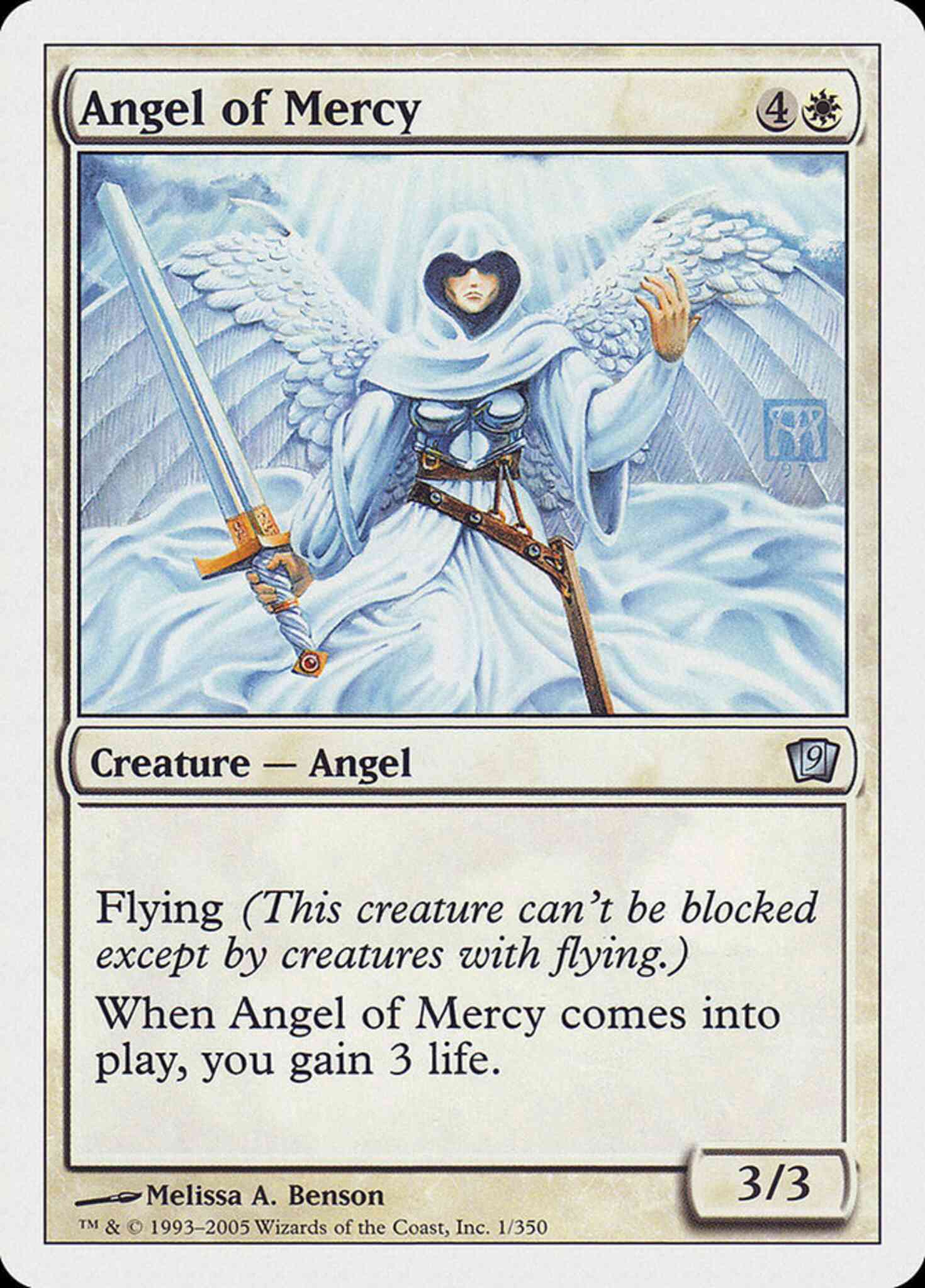 Angel of Mercy [1] [Ninth Edition] [Non-Foil]