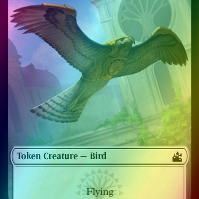 Angel Token (02) // Bird Token (01) [Ravnica Remastered: Tokens] [Foil]