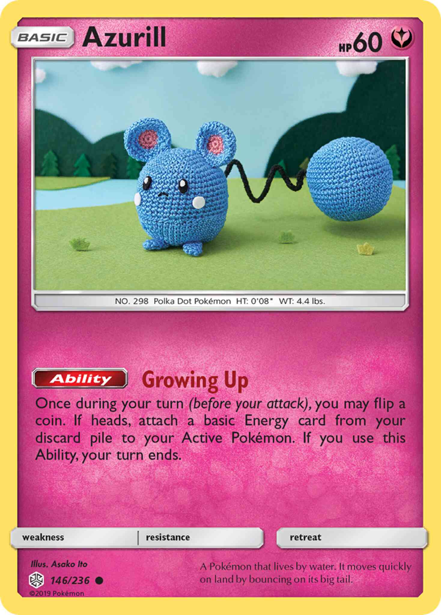 Azurill - 146/236 - Common [sm12-146] [Non-Holo]