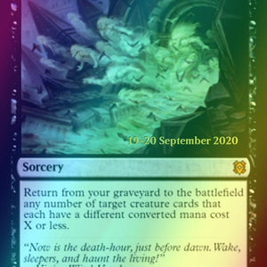 Agadeem's Awakening // Agadeem, the Undercrypt [Prerelease] [90s] [Zendikar Rising Promos] [Foil]