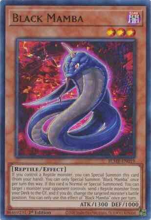 Black Mamba - BLMR-EN019 - Ultra Rare - 1st Edition