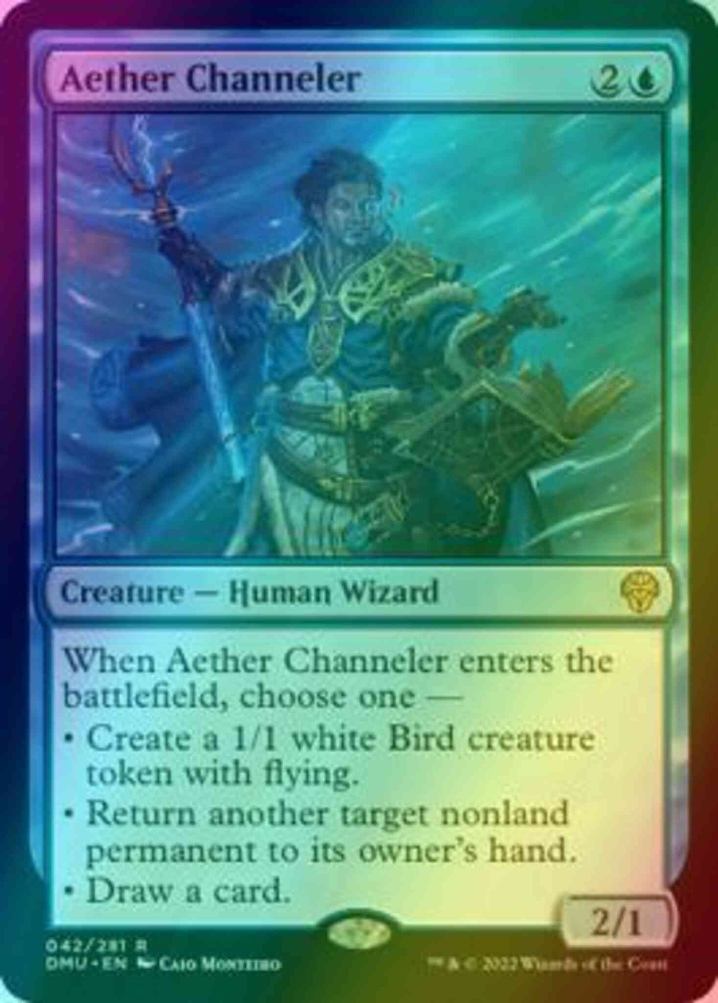 Aether Channeler [42] [Dominaria United] [Foil]