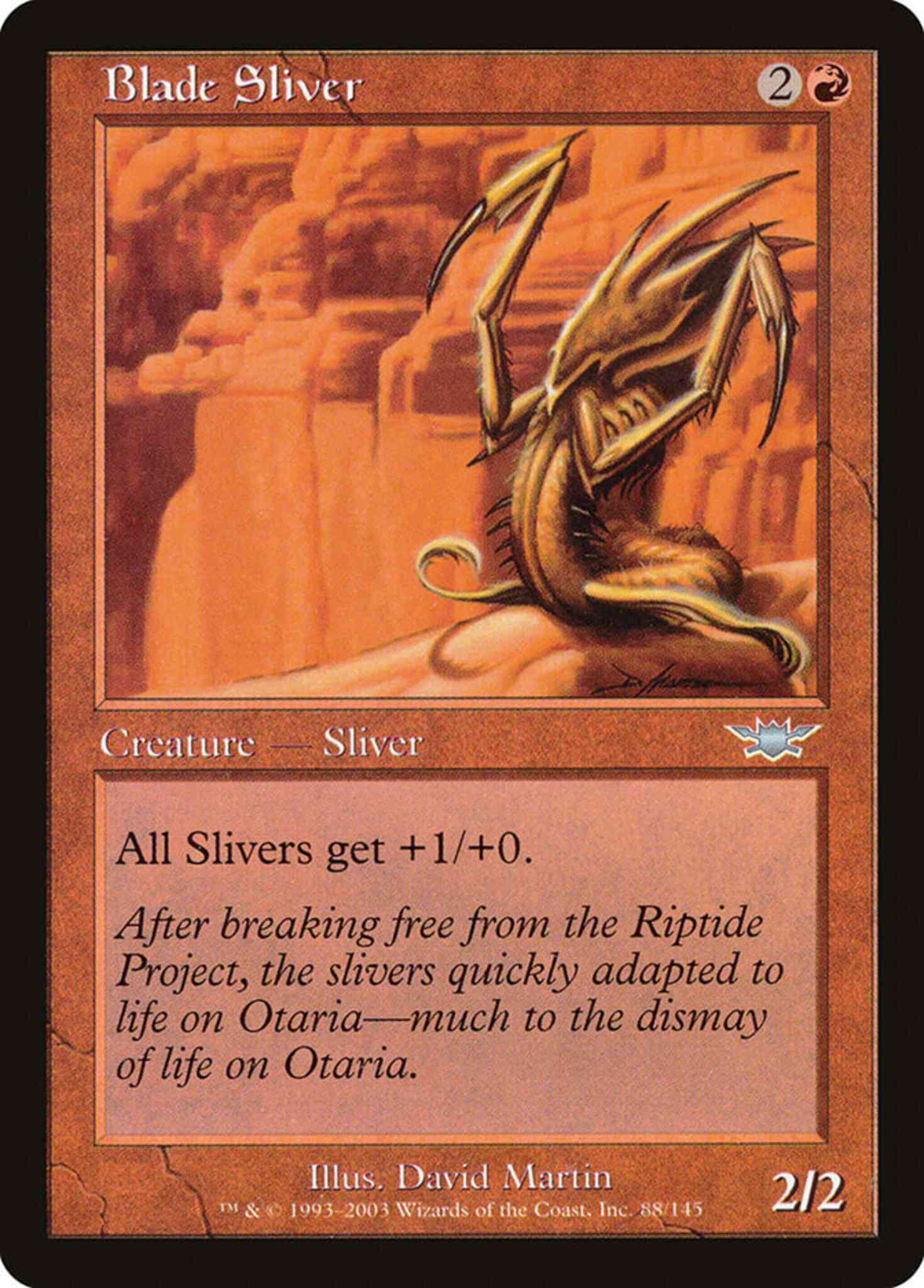 Blade Sliver [88] [Legions] [Non-Foil]