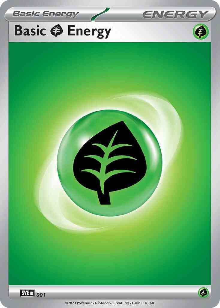Basic Grass Energy - 001 - Common [sve-001] [Non-Holo]