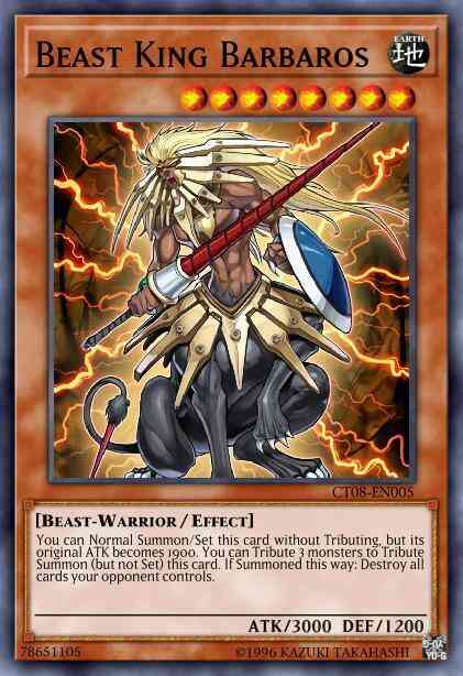Beast King Barbaros - BP02-EN080 - Mosaic Rare - 1st Edition