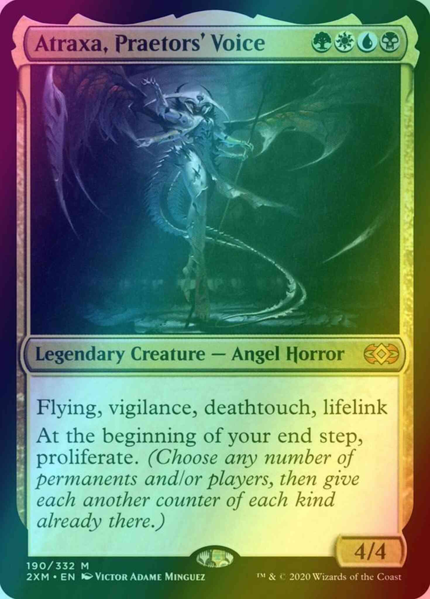 Atraxa, Praetors' Voice [190] [Double Masters] [Foil]