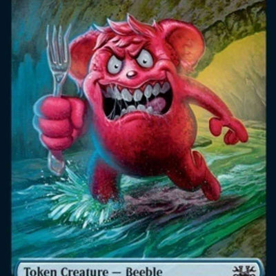 Beeble Token (01) // Dragon Token (04) [Unsanctioned Tokens] [Non-Foil]