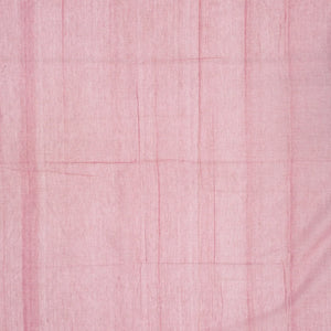 Dusty Pink Handloom Bengal Cotton Saree With Fish Motifs