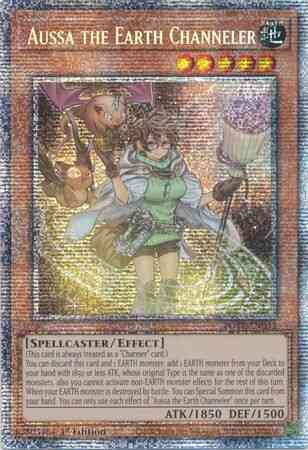 Aussa the Earth Channeler - POTE-EN032 - Starlight Rare - Unlimited
