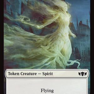 Angel Token (02) // Spirit Token (06) [Tarkir: Dragonstorm: Commander: Tokens] [Non-Foil]