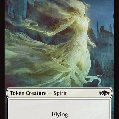 Angel Token (02) // Spirit Token (06) [Tarkir: Dragonstorm: Commander: Tokens] [Non-Foil]