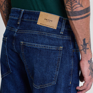 Navy Bootcut Jeans
