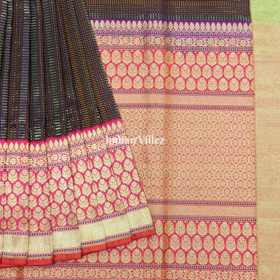 Exclusive Designer Banarasi Katan Silk Saree with Intricate Meenakari Tanchoi Weaving