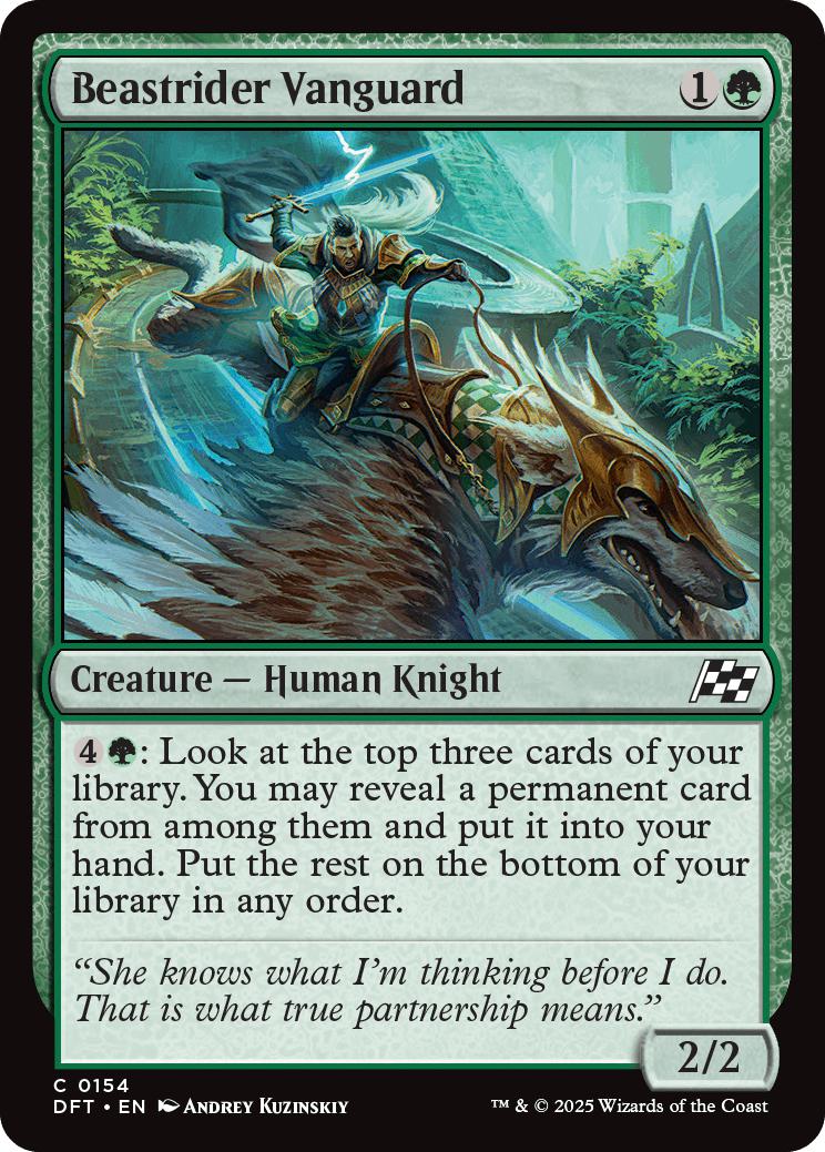Beastrider Vanguard [154] [Aetherdrift] [Non-Foil]