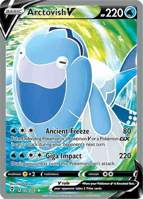 Arctovish V - 176/203 - Rare Ultra [swsh7-176] [Ultra]