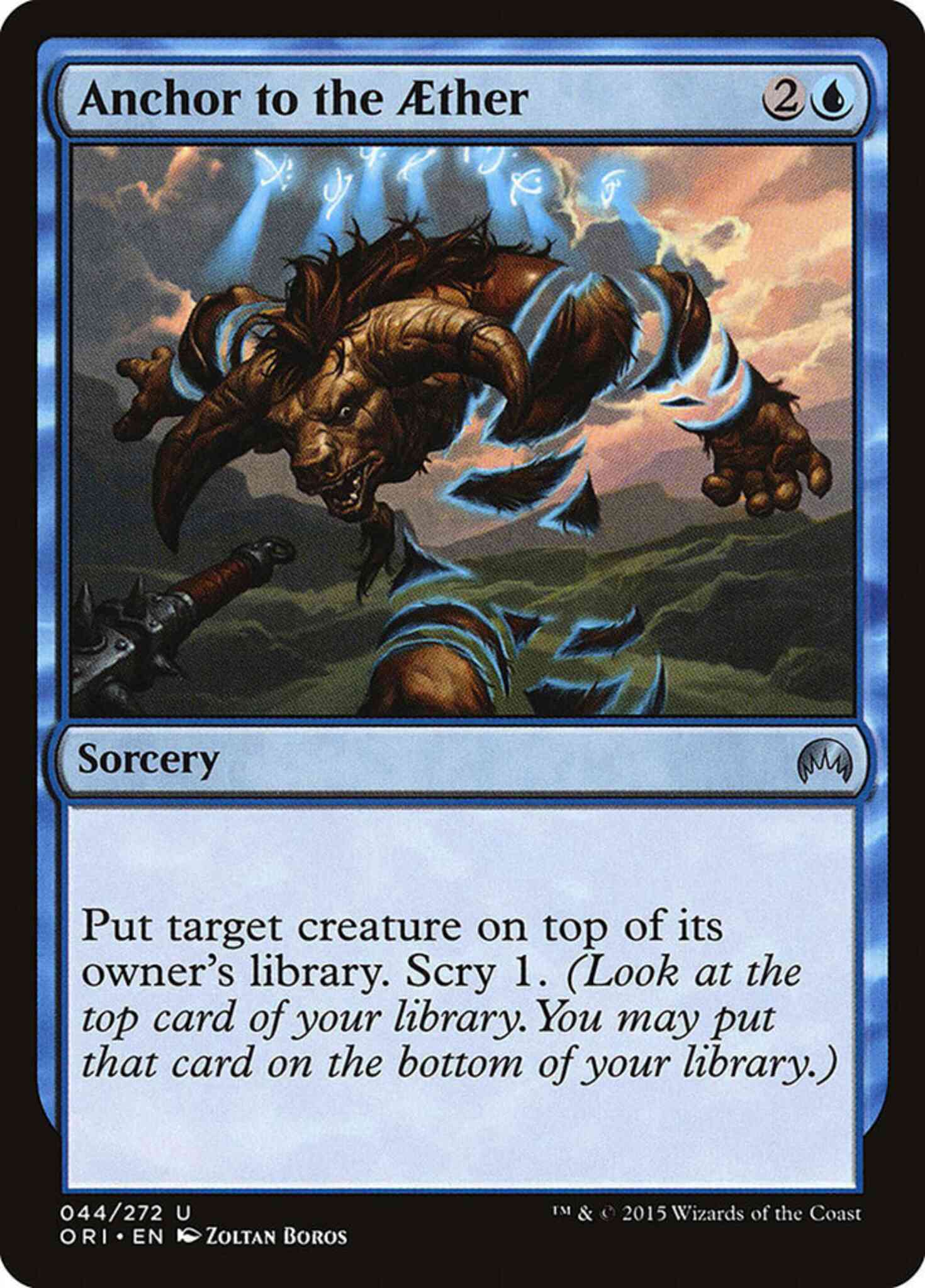 Anchor to the Aether [44] [Magic Origins] [Non-Foil]
