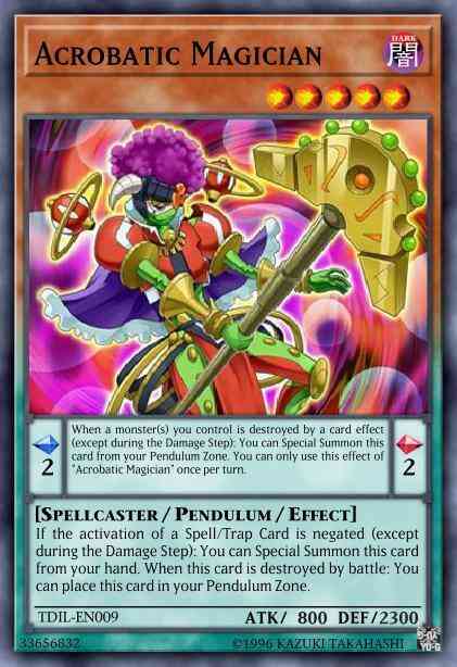 Acrobatic Magician - TDIL-EN009 - Rare - 1st Edition