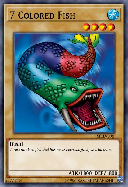 7 Colored Fish - SDJ-008 - Common - Unlimited