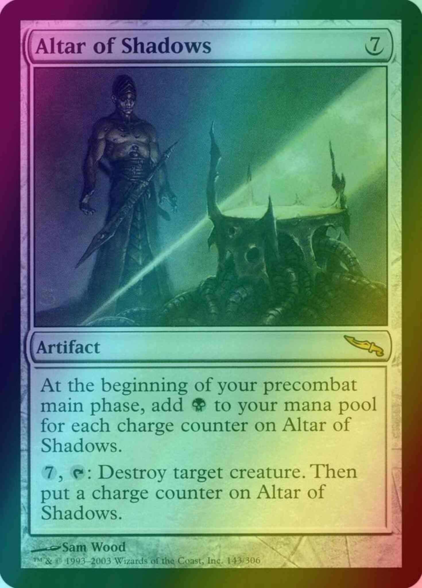 Altar of Shadows [143] [Mirrodin] [Foil]
