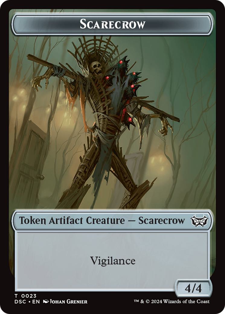 Beast Token (08) // Scarecrow Token (23) [Duskmourn: House of Horror: Commander: Tokens] [Non-Foil]