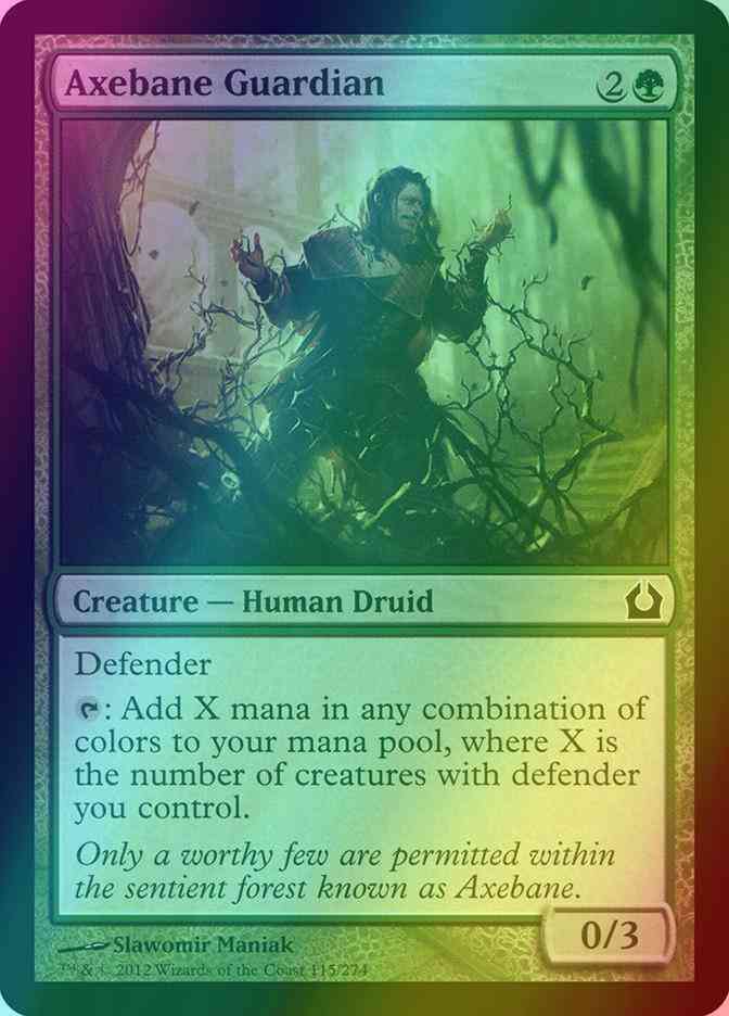 Axebane Guardian [115] [Return To Ravnica] [Foil]