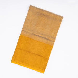 Sandal Handloom Plain Uppada Silk Saree With Border