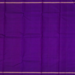 Mustard Handloom Kanchipuram Korvai Silk Saree With Silk Checks
