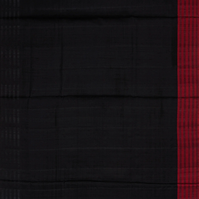 Mustard Handloom Soft Silk Saree With Beldari Stripes & Ganga Jamuna Border