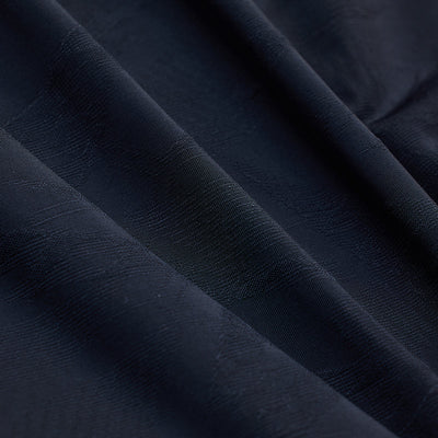 Black Textured Stitchless Polo T-Shirt