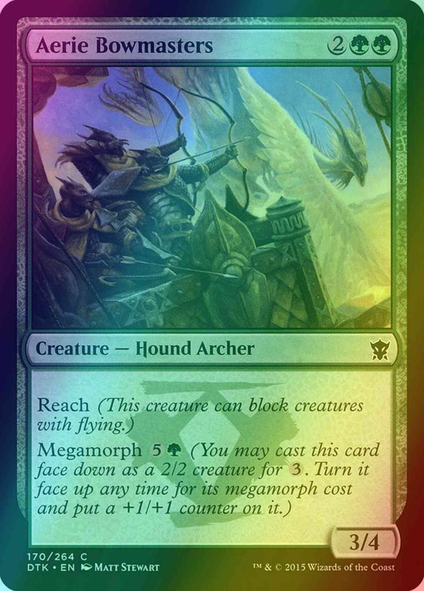 Aerie Bowmasters [170] [Dragons Of Tarkir] [Foil]