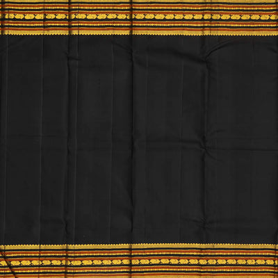 Hot Pink Handloom Kanchipuram Korvai Silk Saree With Kamalam Buttas