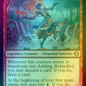 Ashling, Rekindled // Ashling, Rimebound [124p] [Promo Pack] [Lorwyn Eclipsed: Promos] [Foil]