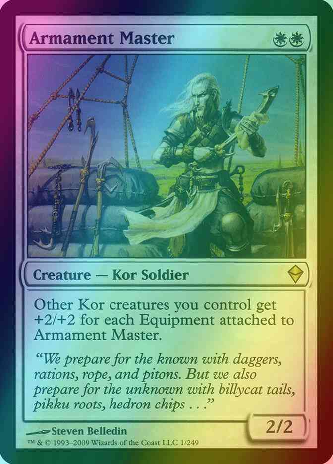 Armament Master [1] [Zendikar] [Foil]