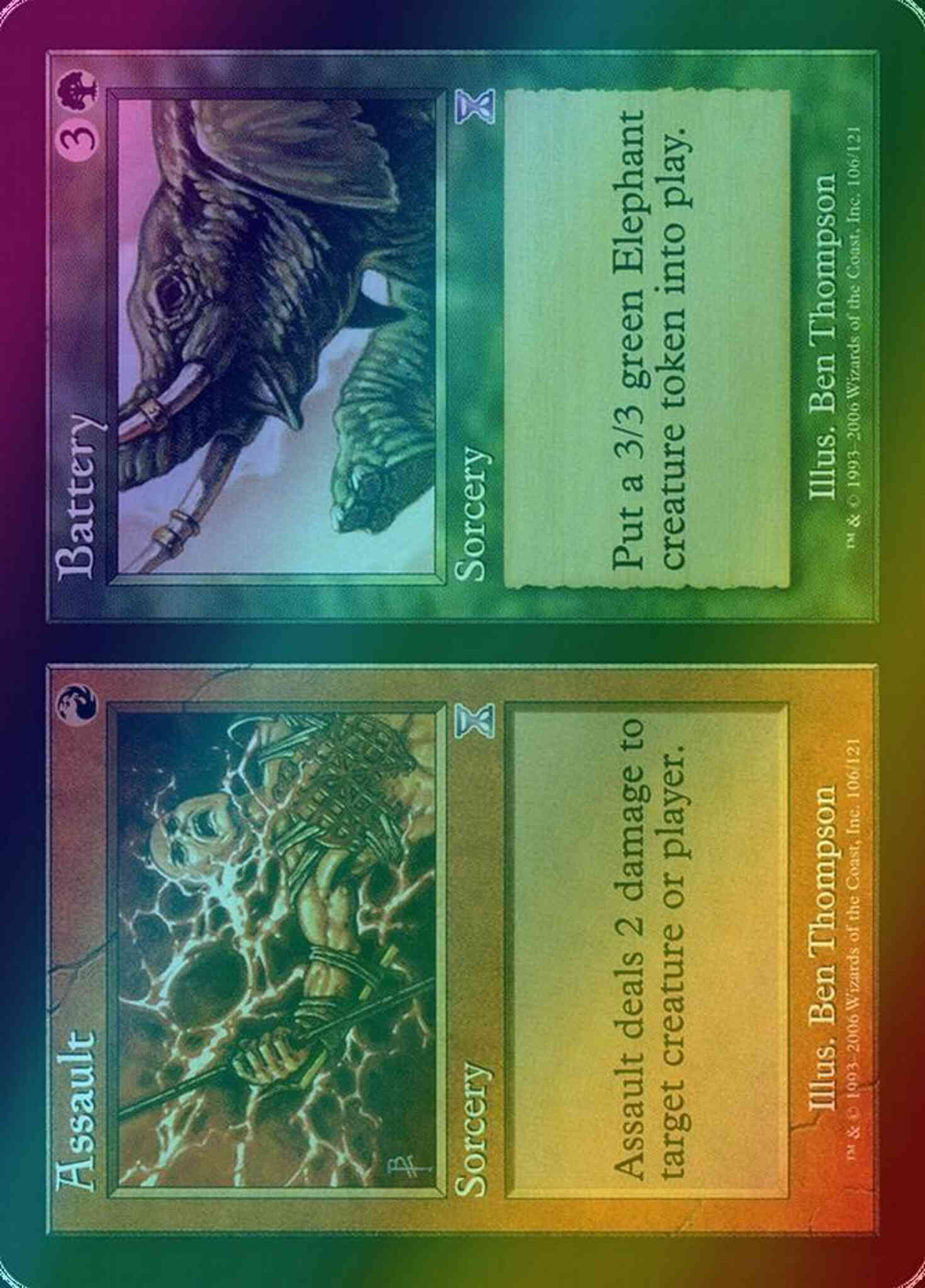 Assault // Battery [106] [Time Spiral Timeshifted] [Foil]
