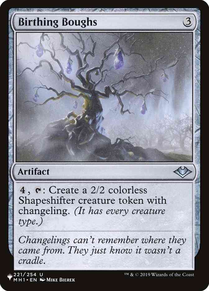 Birthing Boughs [MH1-221] [The List] [Non-Foil]