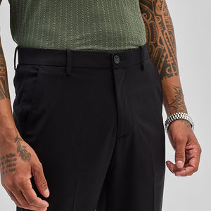 Black Slim Fit Trousers