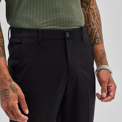 Black Slim Fit Trousers